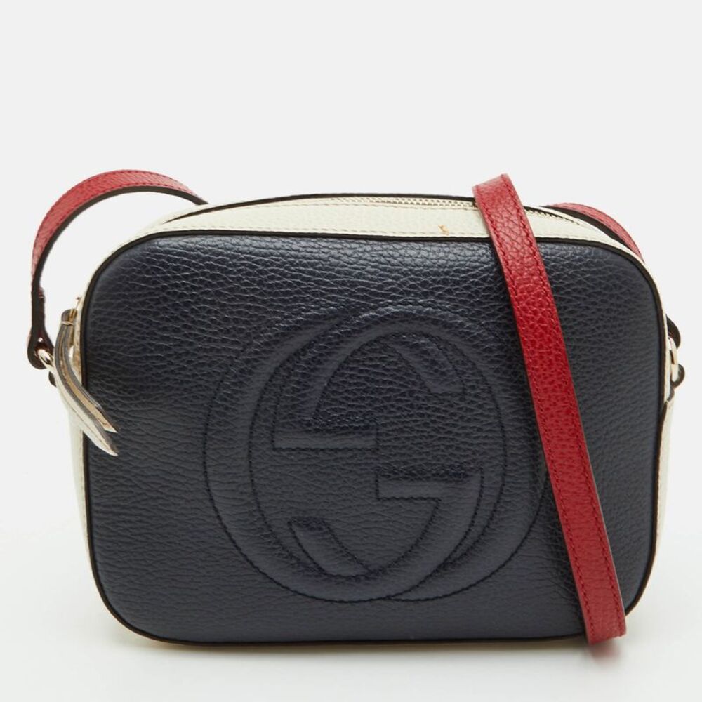 Gucci Soho Medium Multicolor Leather Camera Crossbody Bag